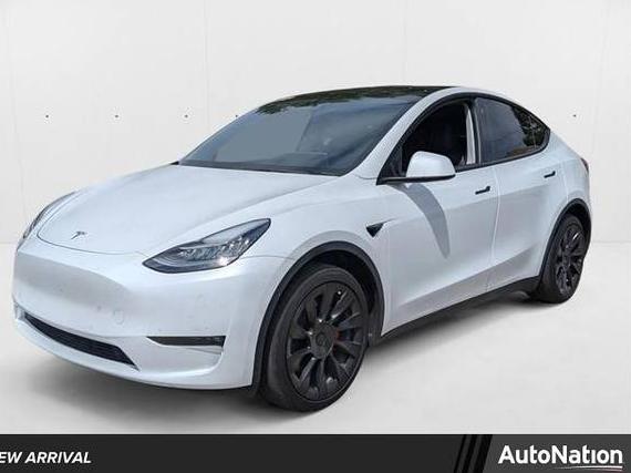 TESLA MODEL Y 2022 7SAYGDEEXNF318116 image